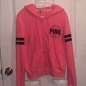 Victoria Secret PINK zip up sweatshirt